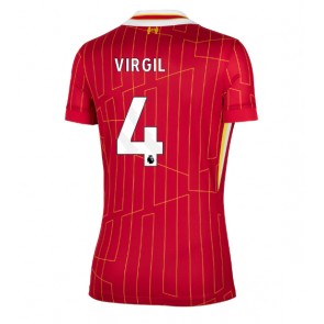 Liverpool Virgil van Dijk #4 Hemmatröja Dam 2024-25 Kortärmad